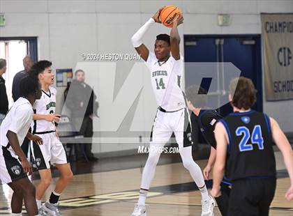 Thumbnail 3 in Desert Christian Academy vs. Fairmont Prep (MLK Dream Classic) photogallery.