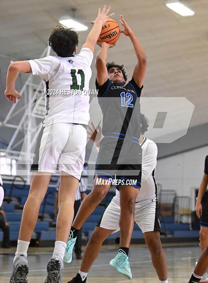 Thumbnail 1 in Desert Christian Academy vs. Fairmont Prep (MLK Dream Classic) photogallery.