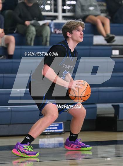 Thumbnail 1 in Desert Christian Academy vs. Fairmont Prep (MLK Dream Classic) photogallery.