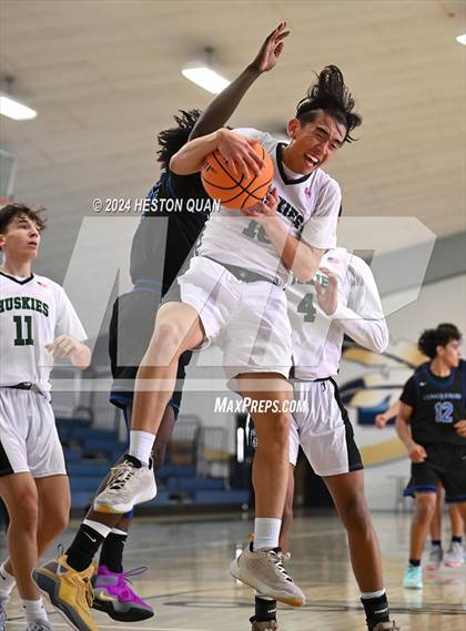 Thumbnail 3 in Desert Christian Academy vs. Fairmont Prep (MLK Dream Classic) photogallery.