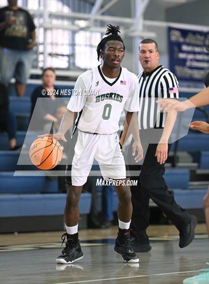 Thumbnail 1 in Desert Christian Academy vs. Fairmont Prep (MLK Dream Classic) photogallery.
