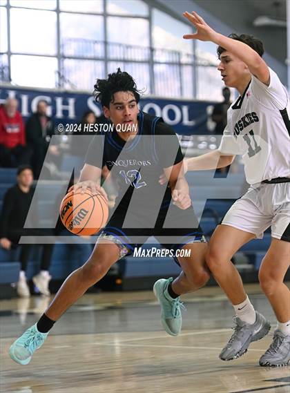 Thumbnail 3 in Desert Christian Academy vs. Fairmont Prep (MLK Dream Classic) photogallery.