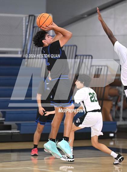 Thumbnail 2 in Desert Christian Academy vs. Fairmont Prep (MLK Dream Classic) photogallery.