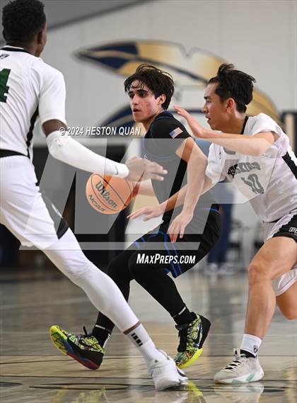 Thumbnail 1 in Desert Christian Academy vs. Fairmont Prep (MLK Dream Classic) photogallery.