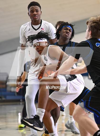 Thumbnail 2 in Desert Christian Academy vs. Fairmont Prep (MLK Dream Classic) photogallery.