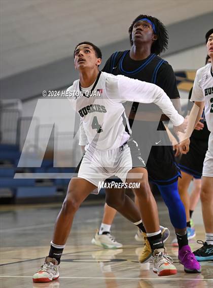 Thumbnail 1 in Desert Christian Academy vs. Fairmont Prep (MLK Dream Classic) photogallery.