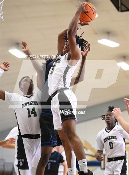 Thumbnail 2 in Desert Christian Academy vs. Fairmont Prep (MLK Dream Classic) photogallery.