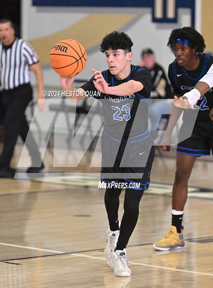 Thumbnail 1 in Desert Christian Academy vs. Fairmont Prep (MLK Dream Classic) photogallery.