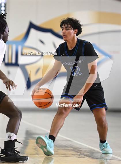 Thumbnail 2 in Desert Christian Academy vs. Fairmont Prep (MLK Dream Classic) photogallery.