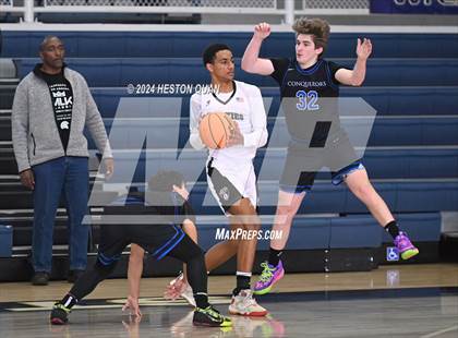 Thumbnail 1 in Desert Christian Academy vs. Fairmont Prep (MLK Dream Classic) photogallery.