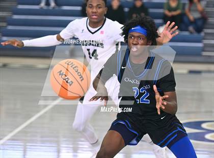 Thumbnail 1 in Desert Christian Academy vs. Fairmont Prep (MLK Dream Classic) photogallery.