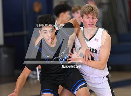 Thumbnail 2 in Desert Christian Academy vs. Fairmont Prep (MLK Dream Classic) photogallery.