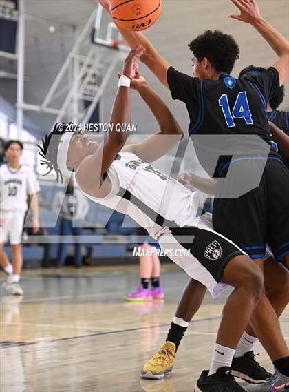 Thumbnail 2 in Desert Christian Academy vs. Fairmont Prep (MLK Dream Classic) photogallery.