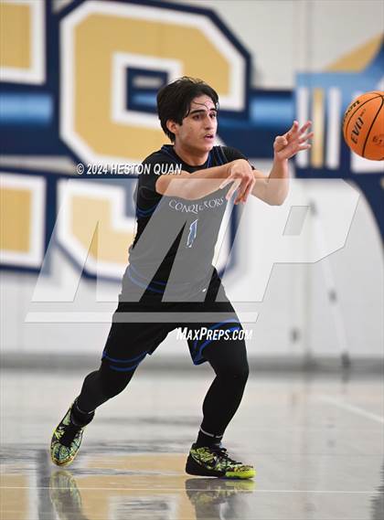 Thumbnail 2 in Desert Christian Academy vs. Fairmont Prep (MLK Dream Classic) photogallery.