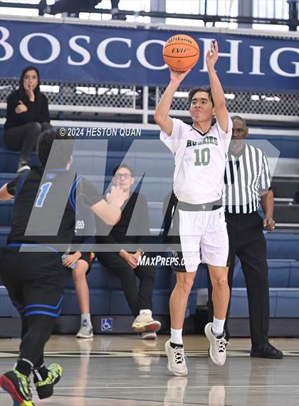 Thumbnail 1 in Desert Christian Academy vs. Fairmont Prep (MLK Dream Classic) photogallery.