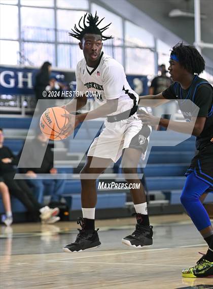 Thumbnail 1 in Desert Christian Academy vs. Fairmont Prep (MLK Dream Classic) photogallery.