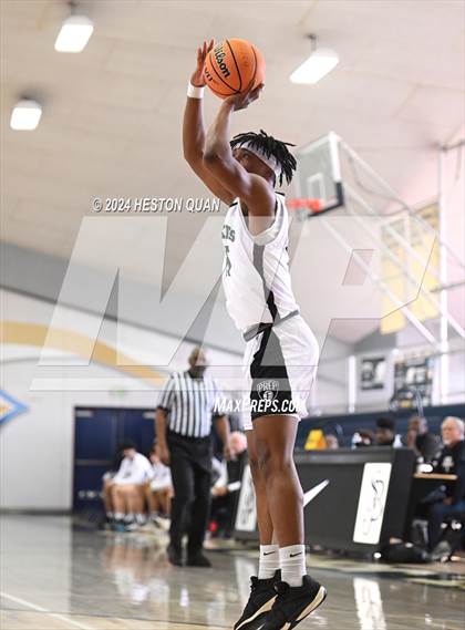 Thumbnail 1 in Desert Christian Academy vs. Fairmont Prep (MLK Dream Classic) photogallery.