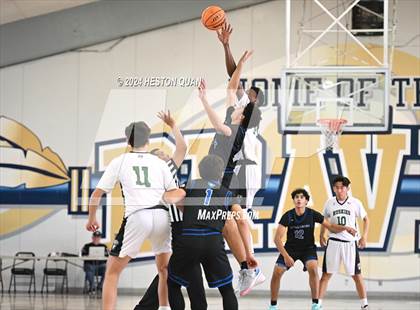 Thumbnail 1 in Desert Christian Academy vs. Fairmont Prep (MLK Dream Classic) photogallery.