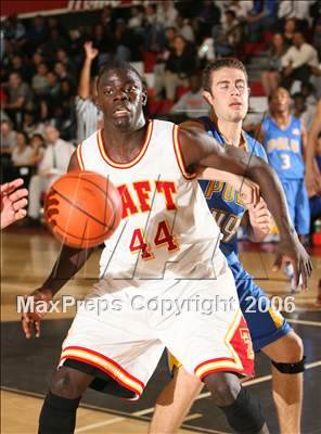 Thumbnail 2 in Taft vs. Poly (Westchester Tip-Off Classic) photogallery.