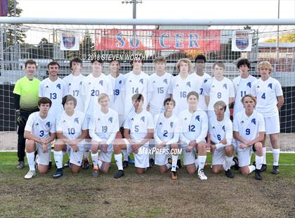 Thumbnail 3 in Voyager Academy vs. Community School of Davidson (NCHSAA 1A Final) photogallery.