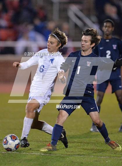 Thumbnail 2 in Voyager Academy vs. Community School of Davidson (NCHSAA 1A Final) photogallery.