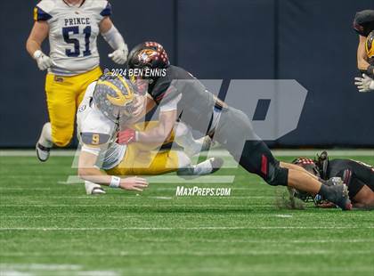 Thumbnail 3 in Prince Avenue Christian vs. Hebron Christian (GHSA Private Championship) photogallery.