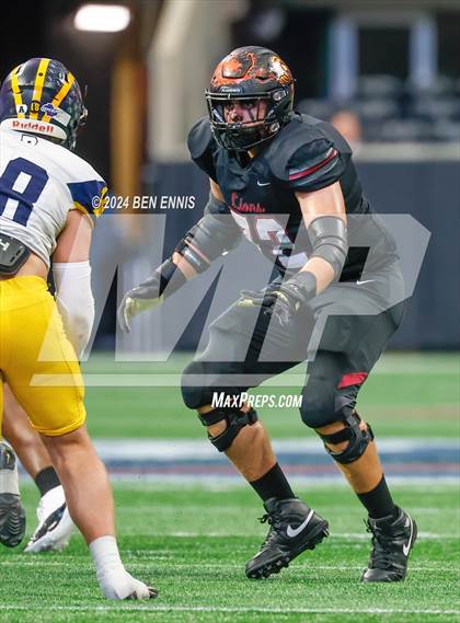 Thumbnail 1 in Prince Avenue Christian vs. Hebron Christian (GHSA Private Championship) photogallery.