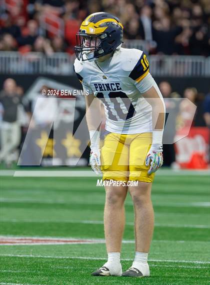 Thumbnail 3 in Prince Avenue Christian vs. Hebron Christian (GHSA Private Championship) photogallery.