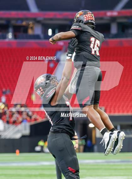 Thumbnail 1 in Prince Avenue Christian vs. Hebron Christian (GHSA Private Championship) photogallery.