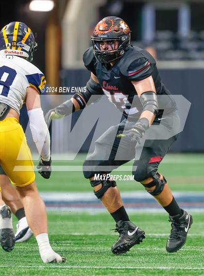 Thumbnail 2 in Prince Avenue Christian vs. Hebron Christian (GHSA Private Championship) photogallery.