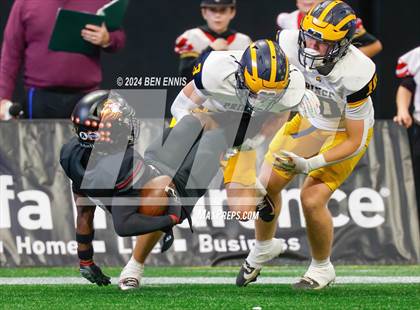 Thumbnail 3 in Prince Avenue Christian vs. Hebron Christian (GHSA Private Championship) photogallery.
