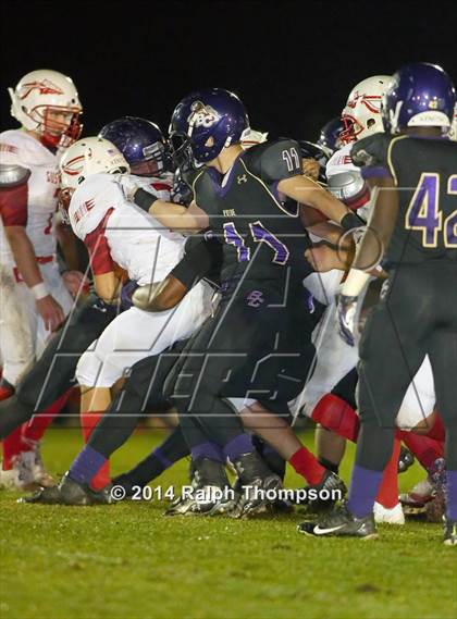 Thumbnail 1 in Gustine @ Bradshaw Christian (CIF SJS D-6 Playoffs Rd 1) photogallery.