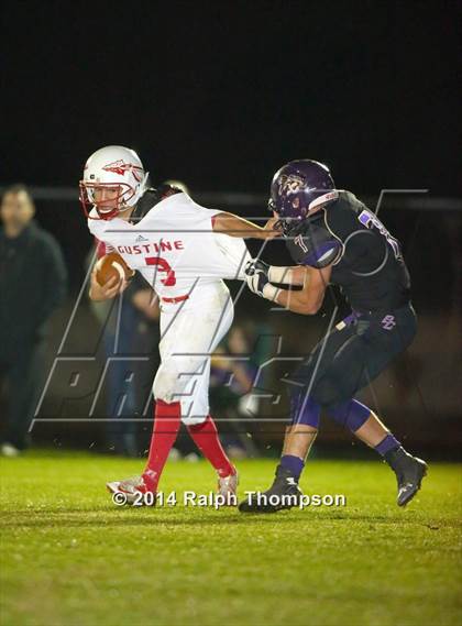 Thumbnail 2 in Gustine @ Bradshaw Christian (CIF SJS D-6 Playoffs Rd 1) photogallery.