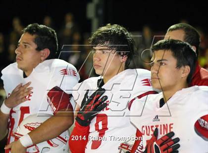 Thumbnail 2 in Gustine @ Bradshaw Christian (CIF SJS D-6 Playoffs Rd 1) photogallery.
