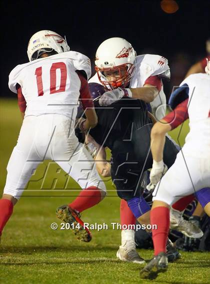 Thumbnail 1 in Gustine @ Bradshaw Christian (CIF SJS D-6 Playoffs Rd 1) photogallery.