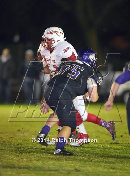Thumbnail 2 in Gustine @ Bradshaw Christian (CIF SJS D-6 Playoffs Rd 1) photogallery.