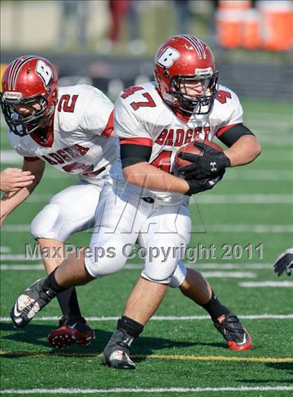 Thumbnail 1 in Badger vs. Bradford (WIAA Div.1 Playoffs Rd. 2) photogallery.