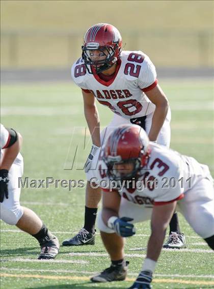 Thumbnail 3 in Badger vs. Bradford (WIAA Div.1 Playoffs Rd. 2) photogallery.