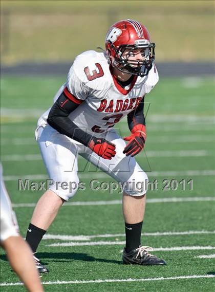 Thumbnail 3 in Badger vs. Bradford (WIAA Div.1 Playoffs Rd. 2) photogallery.