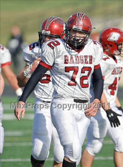 Thumbnail 3 in Badger vs. Bradford (WIAA Div.1 Playoffs Rd. 2) photogallery.