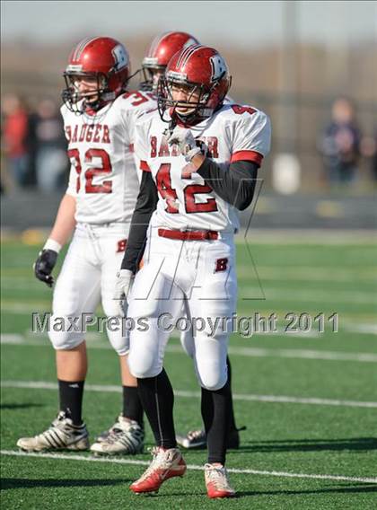 Thumbnail 3 in Badger vs. Bradford (WIAA Div.1 Playoffs Rd. 2) photogallery.