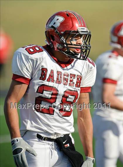 Thumbnail 2 in Badger vs. Bradford (WIAA Div.1 Playoffs Rd. 2) photogallery.