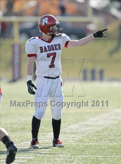 Thumbnail 1 in Badger vs. Bradford (WIAA Div.1 Playoffs Rd. 2) photogallery.
