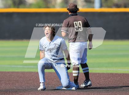 Thumbnail 2 in Loyola vs St Francis photogallery.