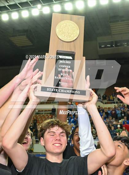 Thumbnail 2 in Valley Christian vs. Gilbert Christian (AIA Copper Final - Awards) photogallery.