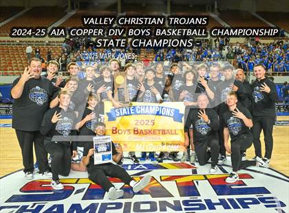 Thumbnail 3 in Valley Christian vs. Gilbert Christian (AIA Copper Final - Awards) photogallery.