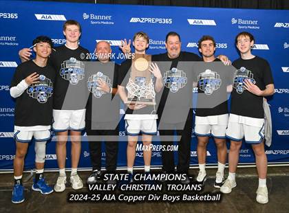 Thumbnail 1 in Valley Christian vs. Gilbert Christian (AIA Copper Final - Awards) photogallery.
