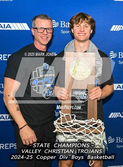 Thumbnail 1 in Valley Christian vs. Gilbert Christian (AIA Copper Final - Awards) photogallery.