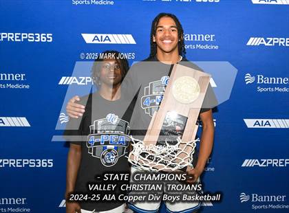 Thumbnail 3 in Valley Christian vs. Gilbert Christian (AIA Copper Final - Awards) photogallery.