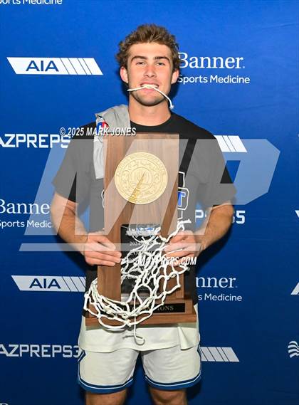 Thumbnail 1 in Valley Christian vs. Gilbert Christian (AIA Copper Final - Awards) photogallery.